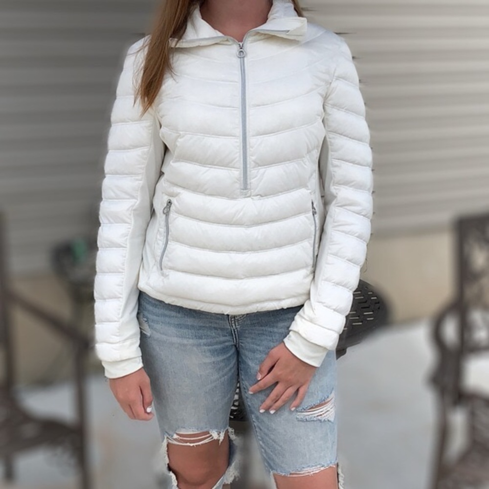 Calvin Klein Yellow Performance Pullover Jacket